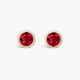 Ruby Stud Earrings
